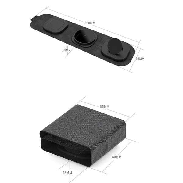 Foldable 3 In 1 Wireless Charger Charging Station