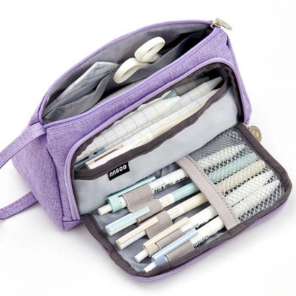 Big Capacity Canvas Pencil Case