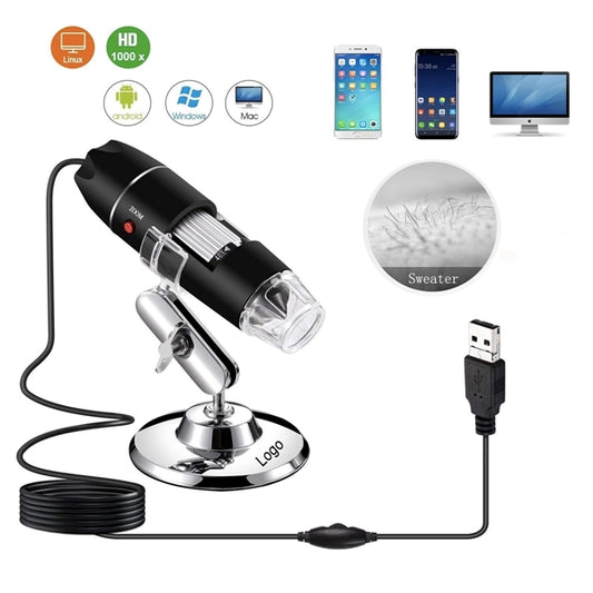 Portable 1000X Magnification Digital Microscope