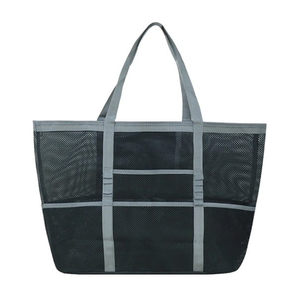 Mesh Pvc Tote Beach Pool Bag With Handle Grocery Storage