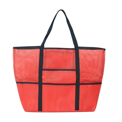Mesh Pvc Tote Beach Pool Bag With Handle Grocery Storage