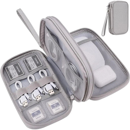 Portable Electronics Cable Organizer Bag