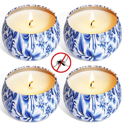 12 Packs Fragrant Mosquito Repellent Candle