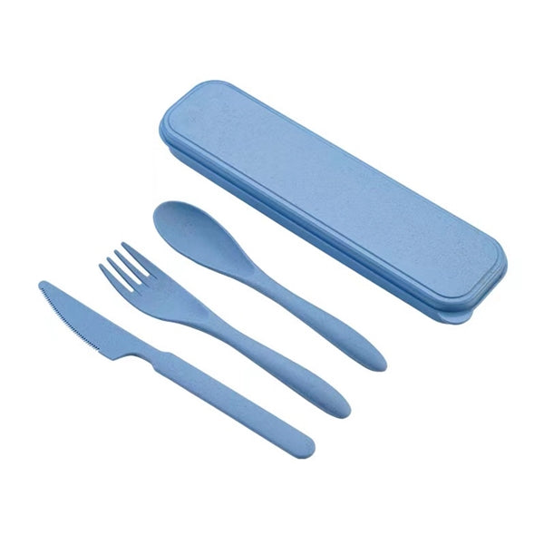 Portable Wheat Straw Cutlery