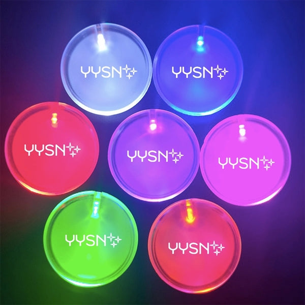 LED Flashing Badge