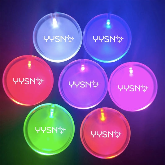 LED Flashing Badge