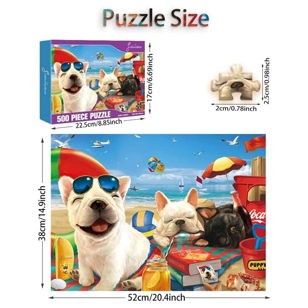 1000 Pieces Full Color Custom Jigsaw Puzzle