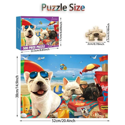 1000 Pieces Full Color Custom Jigsaw Puzzle