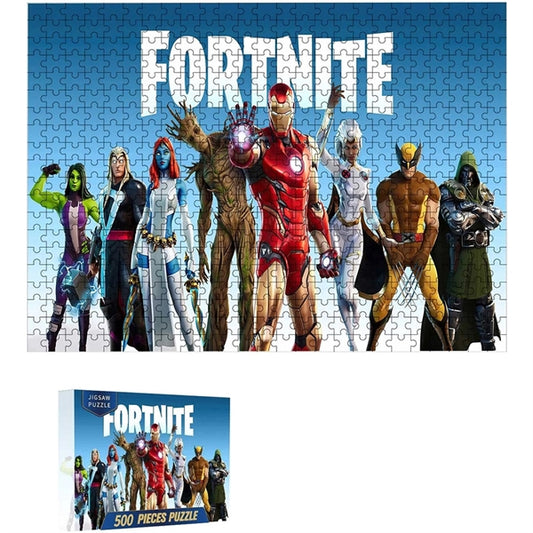 500 Pieces Full Color Custom Jigsaw Puzzle