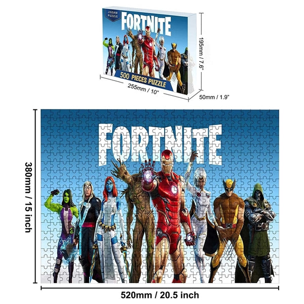 500 Pieces Full Color Custom Jigsaw Puzzle