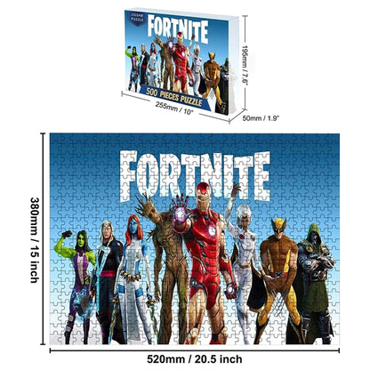 500 Pieces Full Color Custom Jigsaw Puzzle