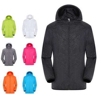 Sun Protection Hooded Jackets