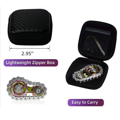 Stainless Steel Fingertip Sprocket Spinner Toy