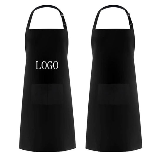Logo Printed Cotton Apron
