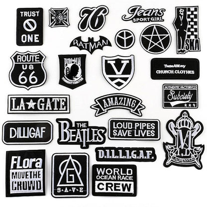 Clothes And Hats Decoration Patch Cloth Label