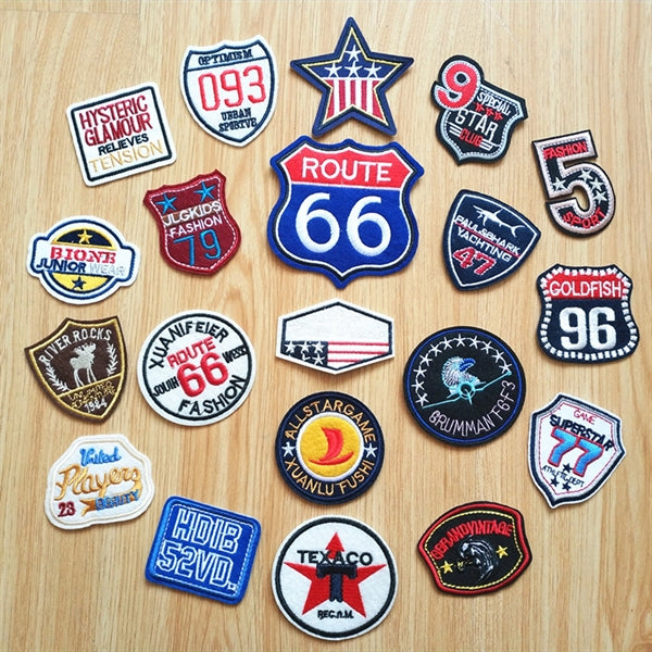 Clothes And Hats Decoration Patch Cloth Label
