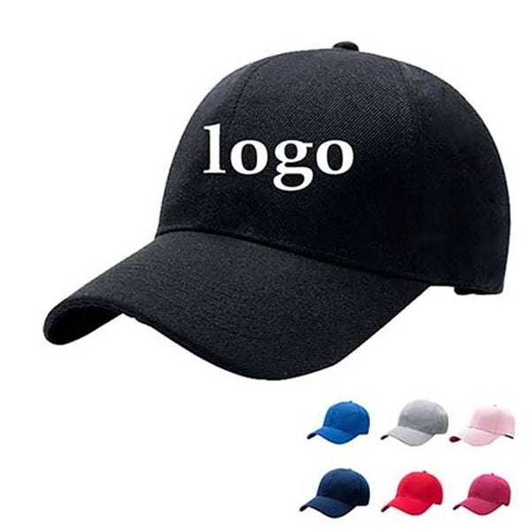 Custom Logo Baseball 6-Panel Cap
