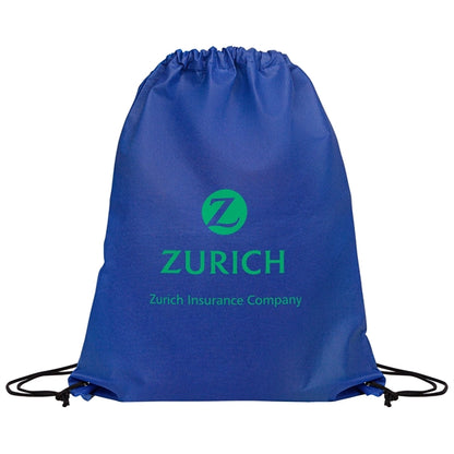 14.5 x 17.5 Eco-Friendly 80GSM Non-Woven Drawstring Backpack