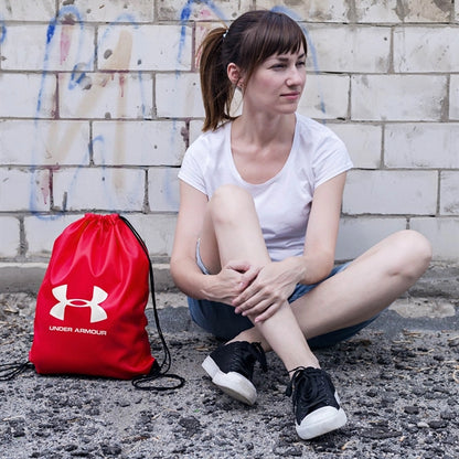 14.5 x 17.5 Eco-Friendly 80GSM Non-Woven Drawstring Backpack
