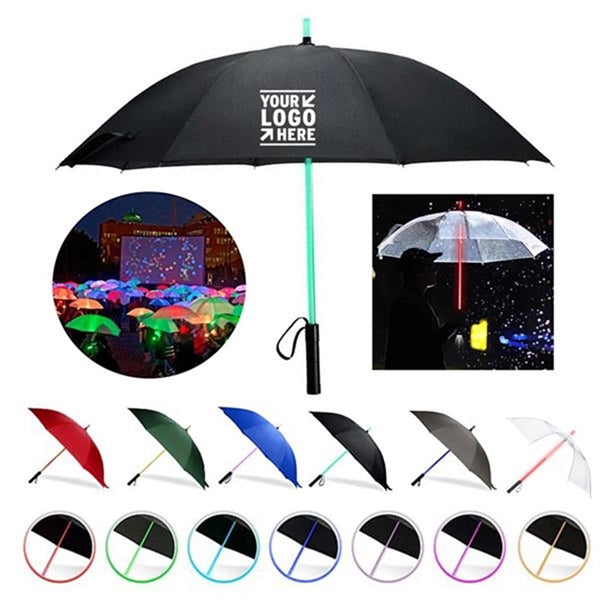 Colorful LED Luminous Umbrella