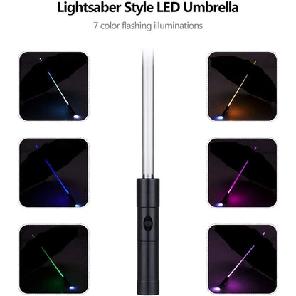 Colorful LED Luminous Umbrella