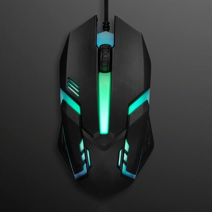 Wired Light Up Computer Mouse