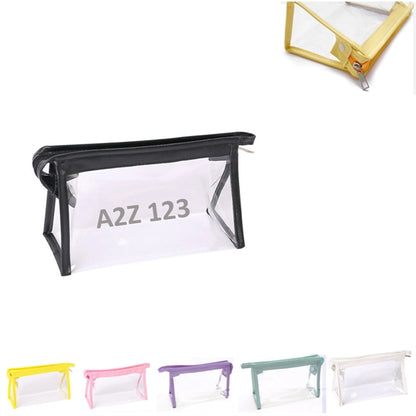 Quart Size Clear Travel Carrier with Zipper