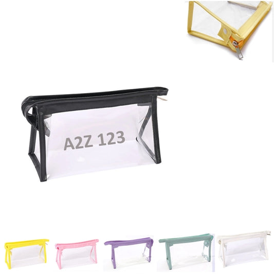 Quart Size Clear Travel Carrier with Zipper
