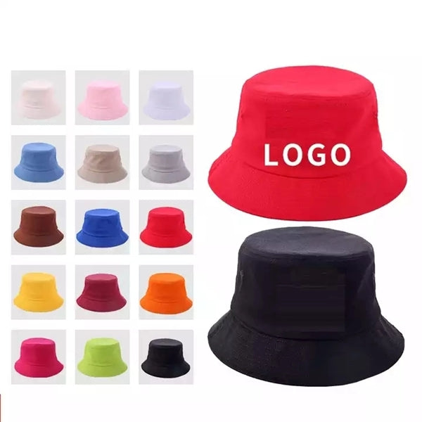 Bucket Hats Solid Color