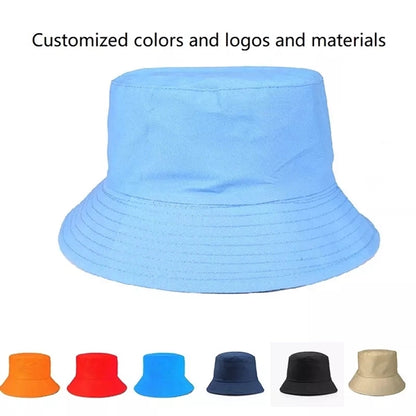 Bucket Hats Solid Color