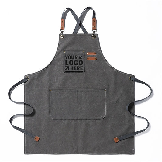 Thickened Canvas Denim Apron