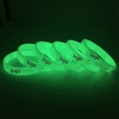 Dark Glow Silicone Bracelets