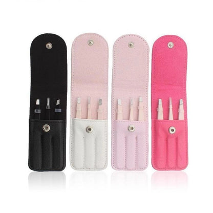 Tweezers Set With Case