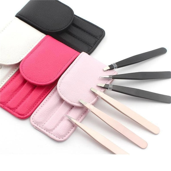 Tweezers Set With Case