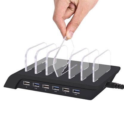 6 Port USB Multiple Devices Fast Charging Station