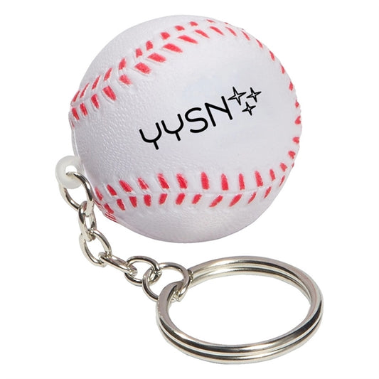 Baseball Stress Reliever Key Chain