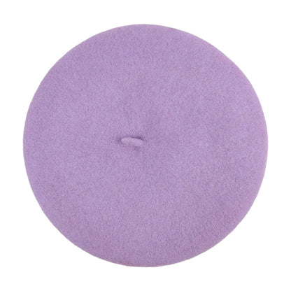 Versatile Wool Beret Artist Pumpkin Hat