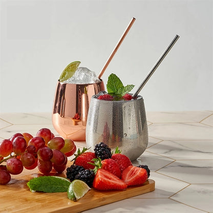 Portable Stainless Steel Stemless Wine Glasses