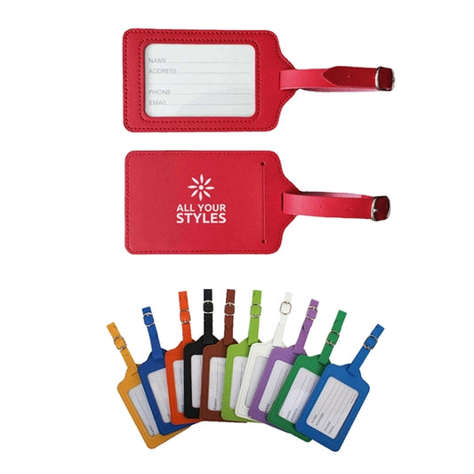 PU Leather Luggage Tags