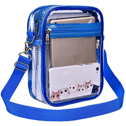 Clear Pvc Crossbody Purse Bag