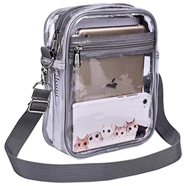 Clear Pvc Crossbody Purse Bag