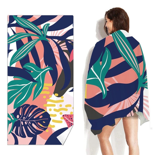 Sublimated Microfiber Beach Towel