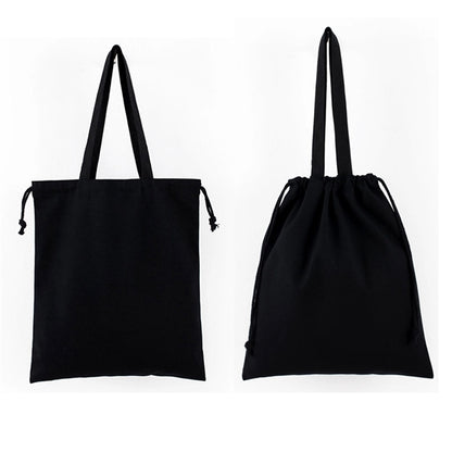 Drawstring Tote Canvas Bag