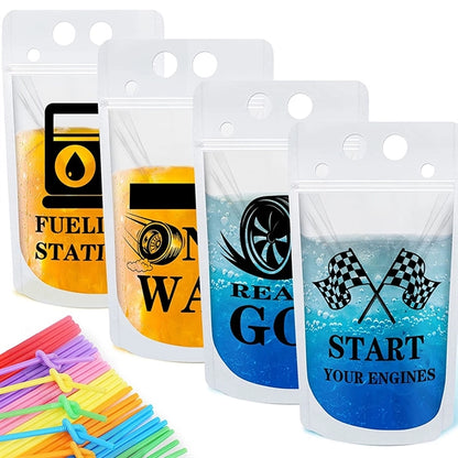 Reclosable Zipper Drinking Pouches Bags