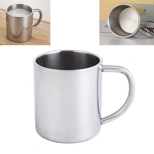 7.5 oz Stainless Steel Double Wall Mug