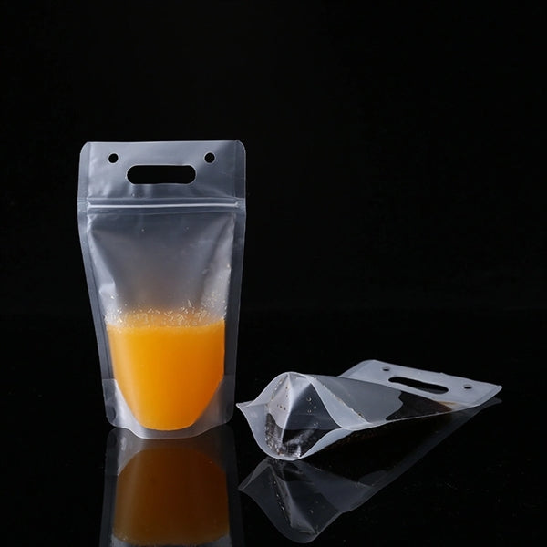 Reclosable Zipper Drinking Pouches Bags