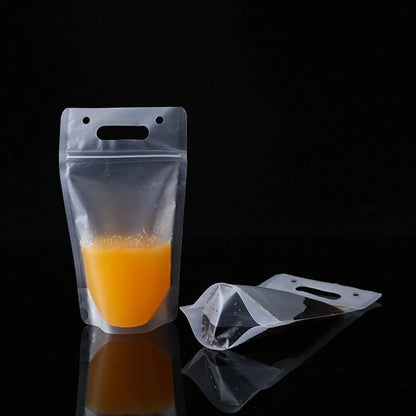 Reclosable Zipper Drinking Pouches Bags