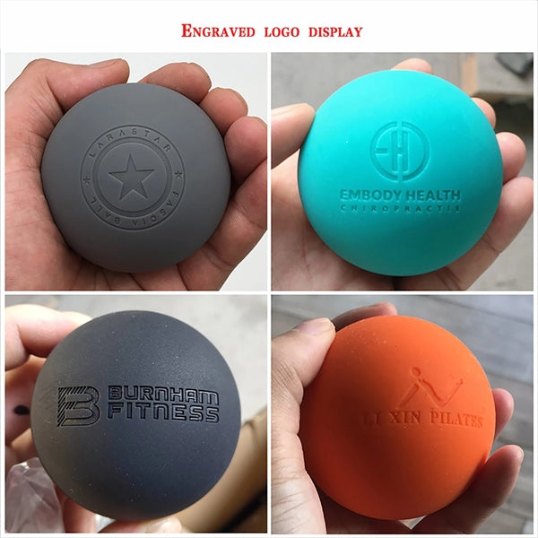 6.3cm Silicone Massage Lacrosse Ball