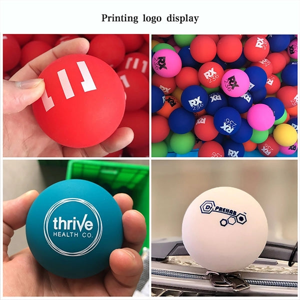 6.3cm Silicone Massage Lacrosse Ball