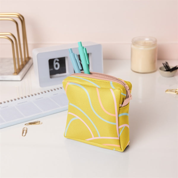 MOD POUCH - SMALL - VEGAN LEATHER